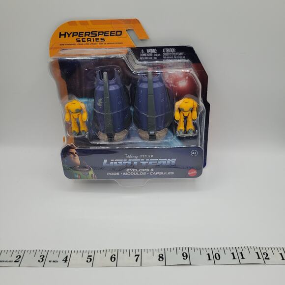 Disney Pixar Hyperspeed Series Zyclops and Pods Action Figure Toy Set - Picture 2 of 3